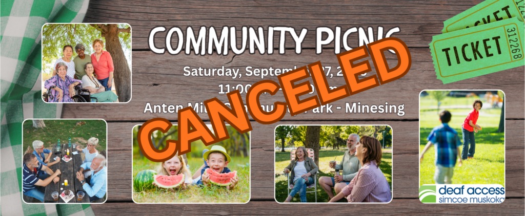 Canceled Community Picnic 2025 Page Banner